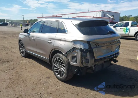 2019 Lincoln Nautilus Reserve from USA, damaged, VIN 2LMPJ8LP3KBL27996